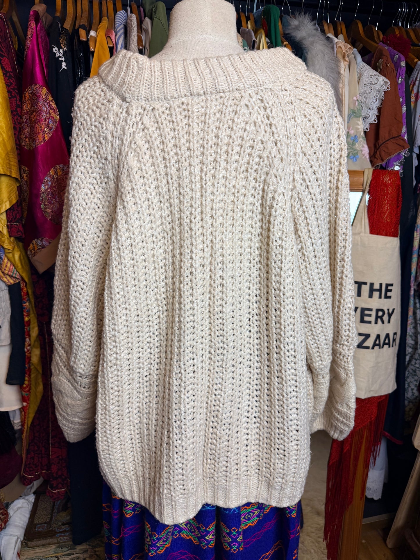Cream jumper