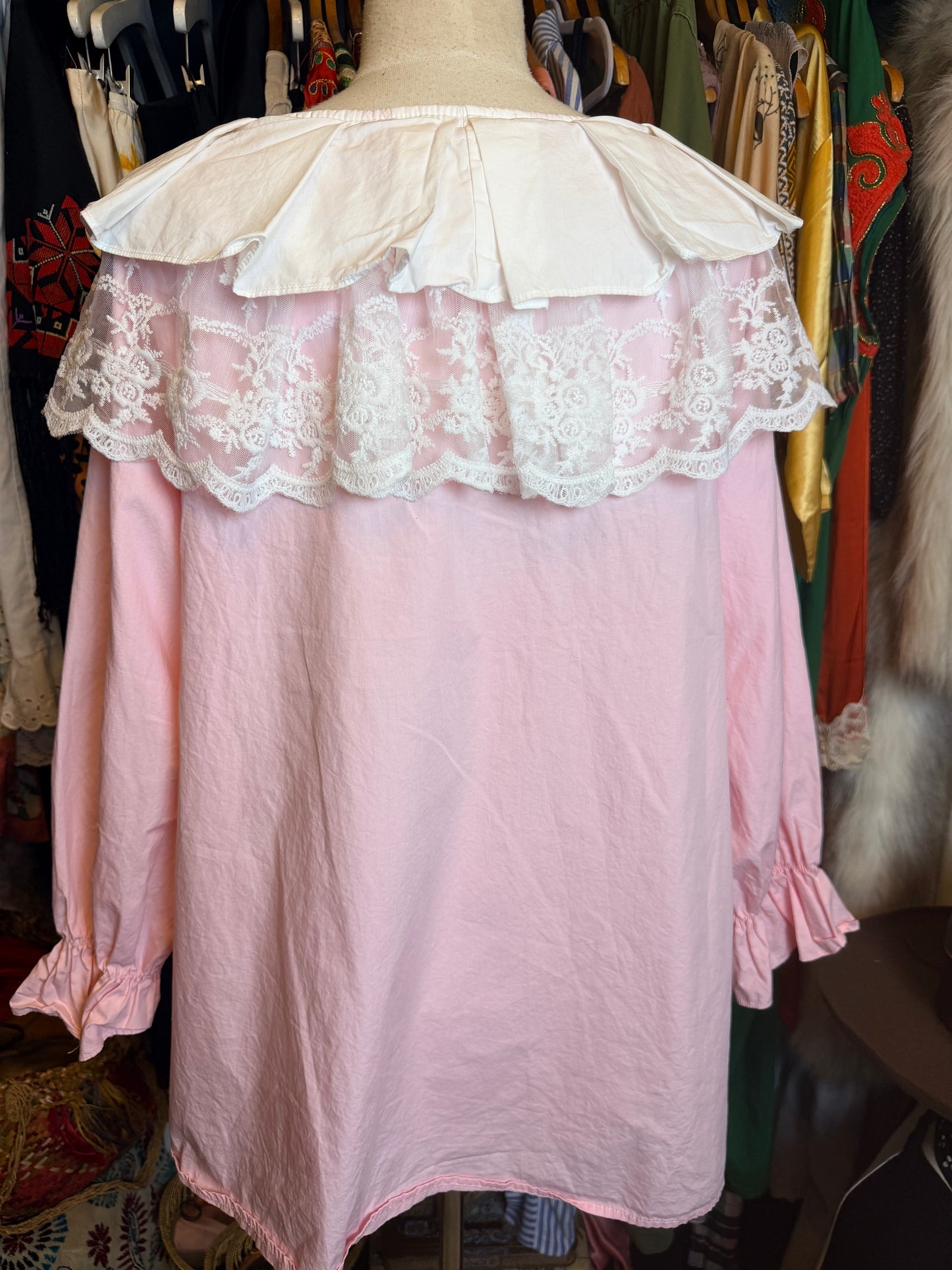 Ruffled shirt