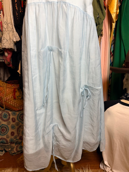 Light blue maxi dress