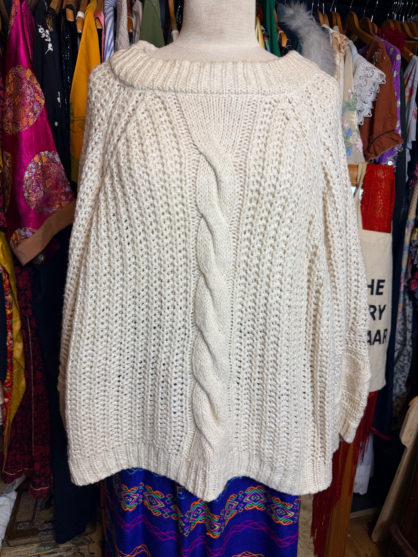 Cream jumper