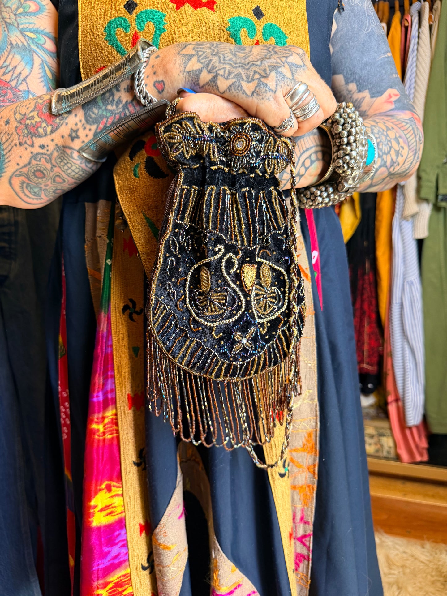 Beaded bag