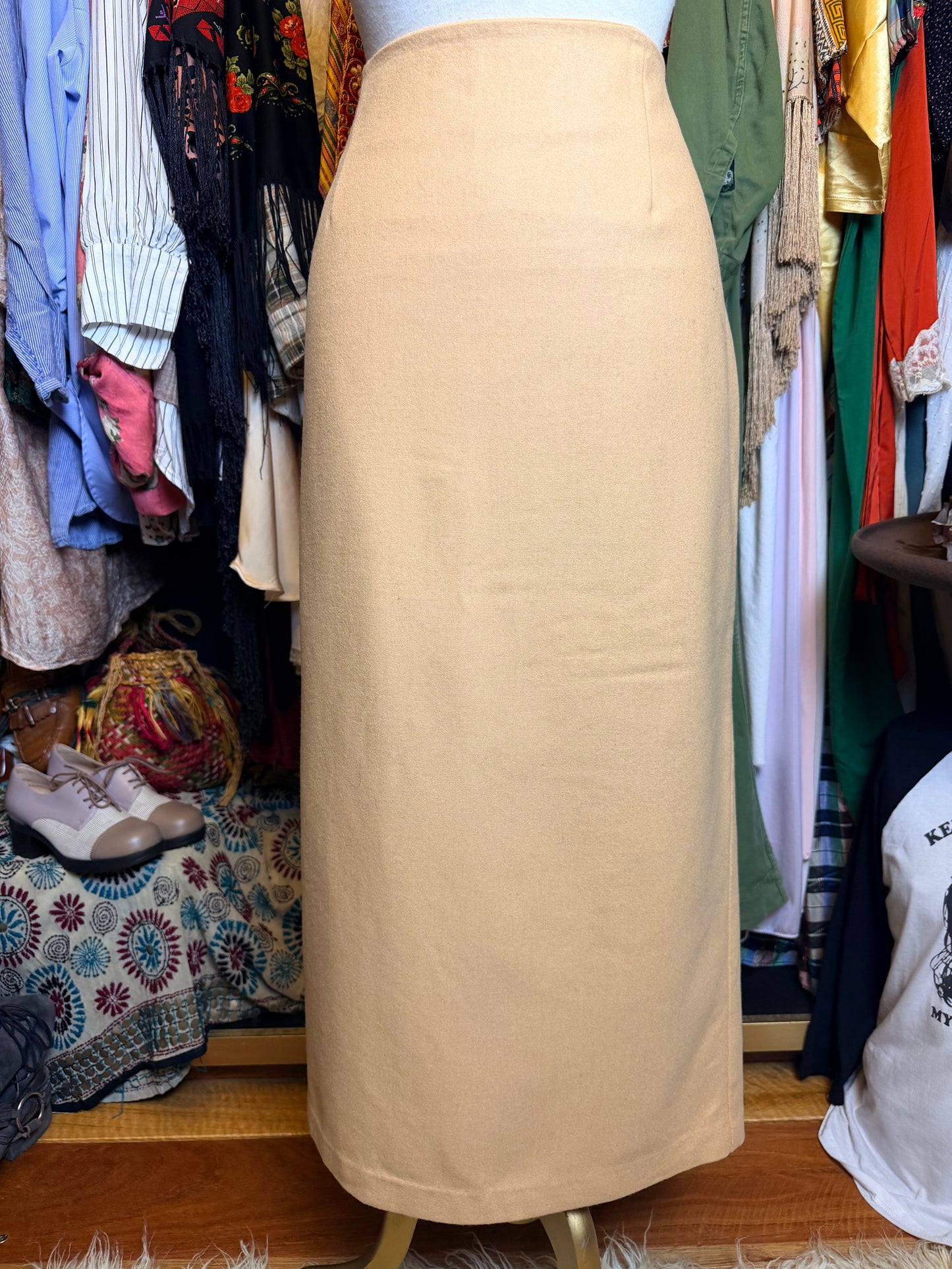 Vintage wool skirt