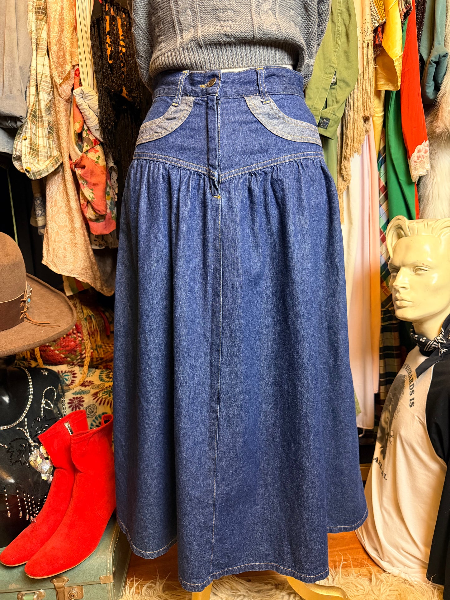 Old navy denim skirt