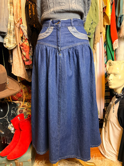 Old navy denim skirt
