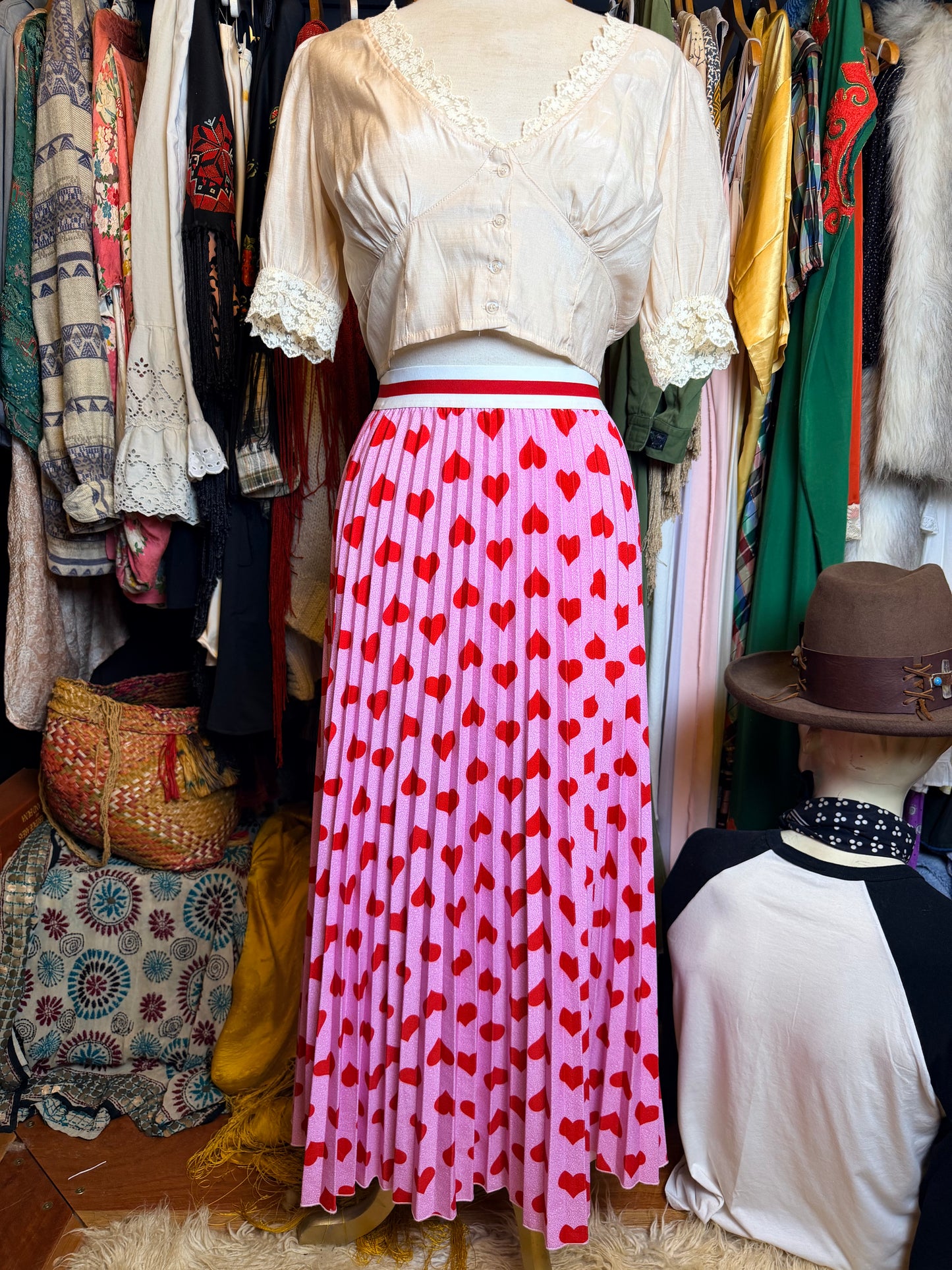 Love heart skirt