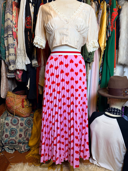 Love heart skirt