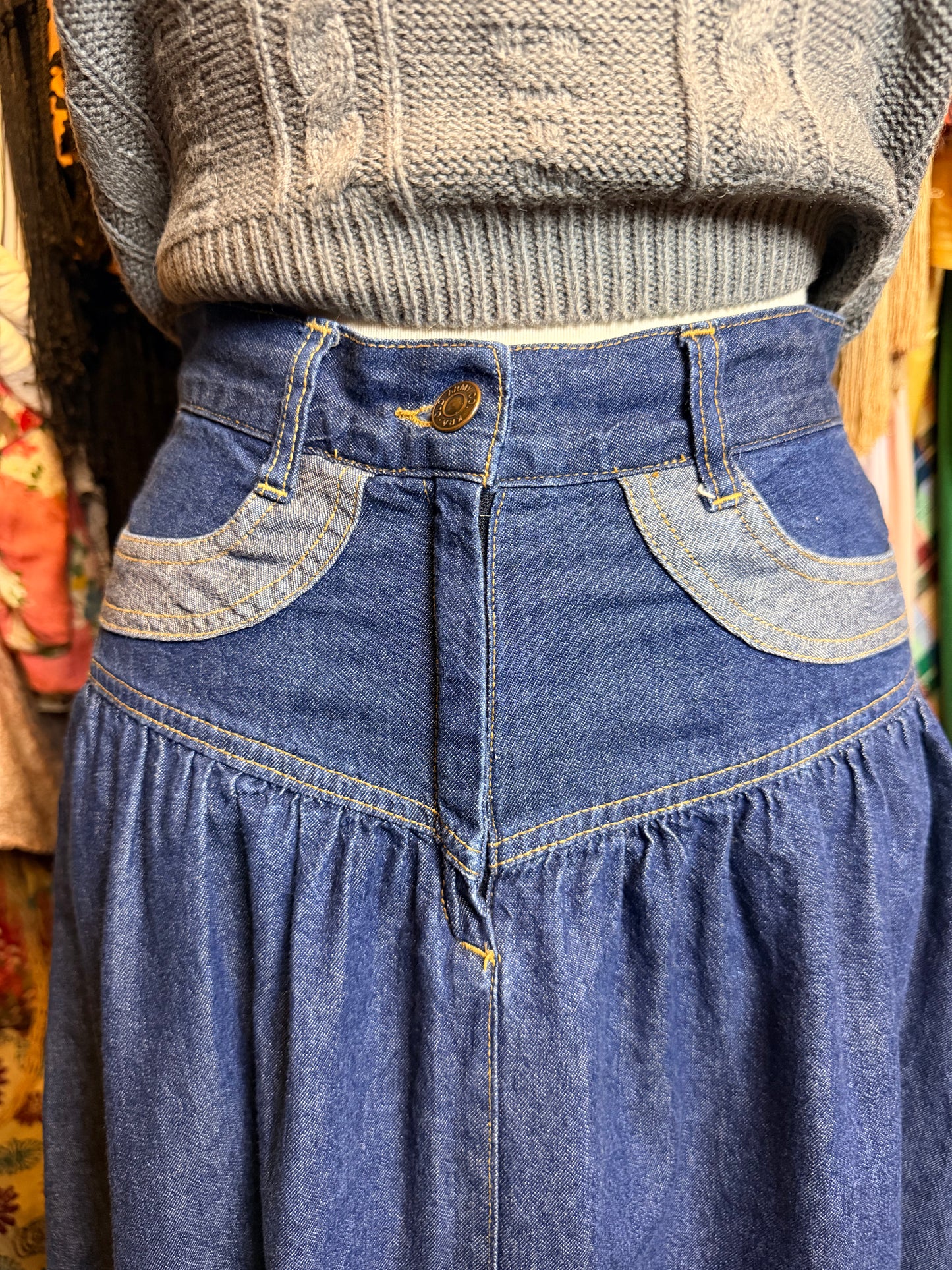 Old navy denim skirt