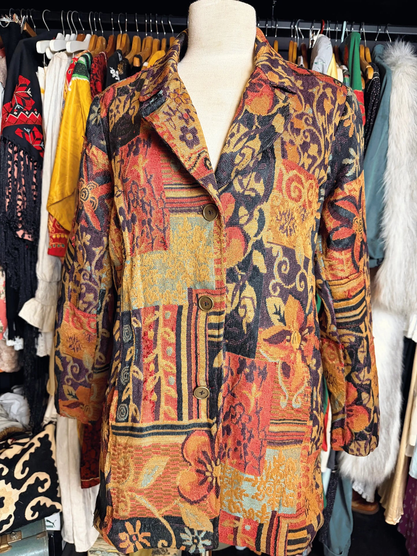 80s Brocade Jacket
