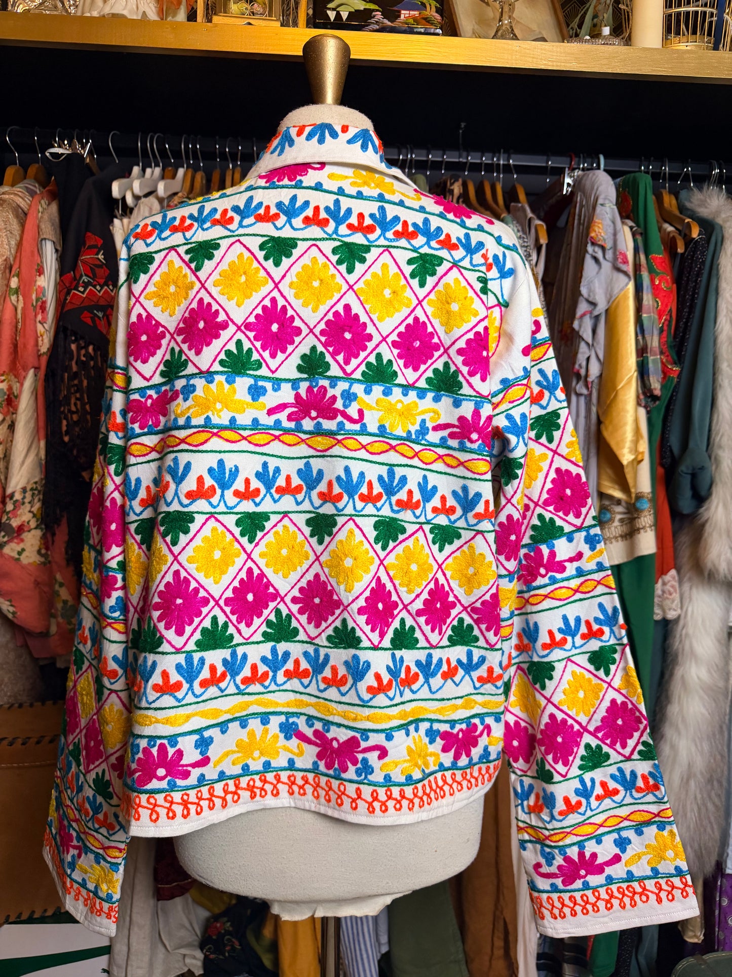 Embroidered Indian Jacket