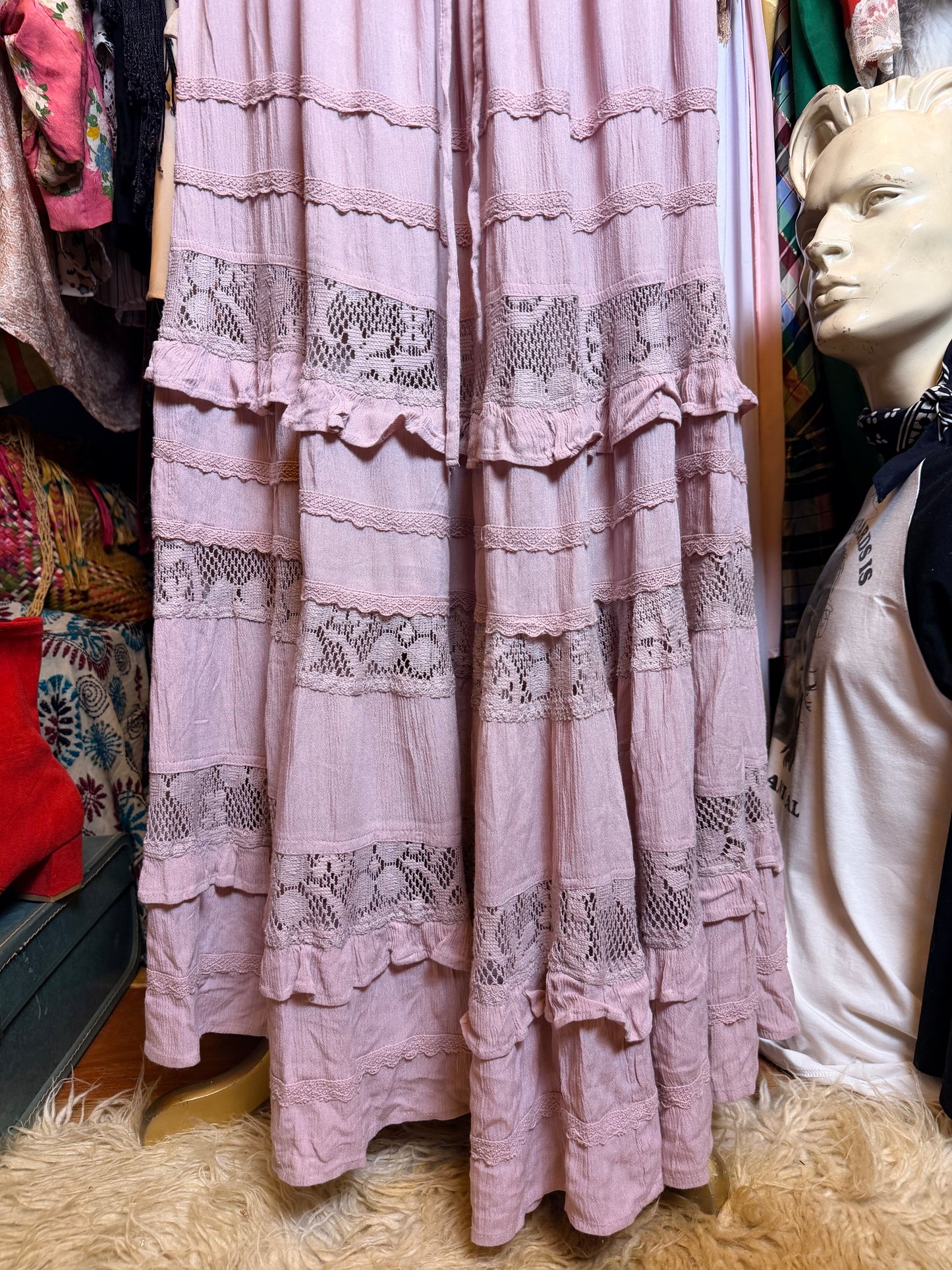 Tree of life maxi skirt