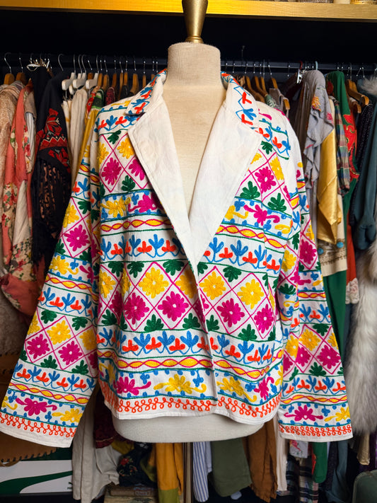 Embroidered Indian Jacket