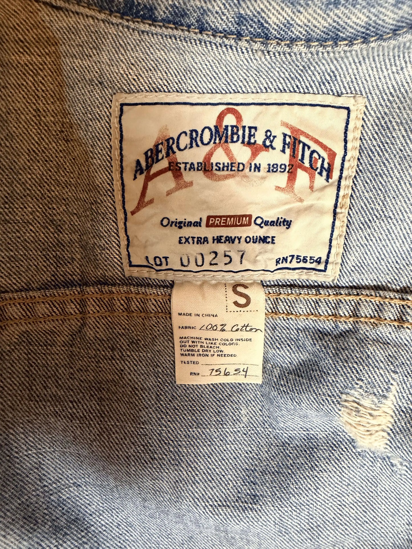 Abercrombie and Finch Denim Jacket