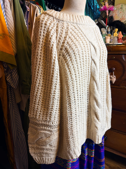 Cream jumper