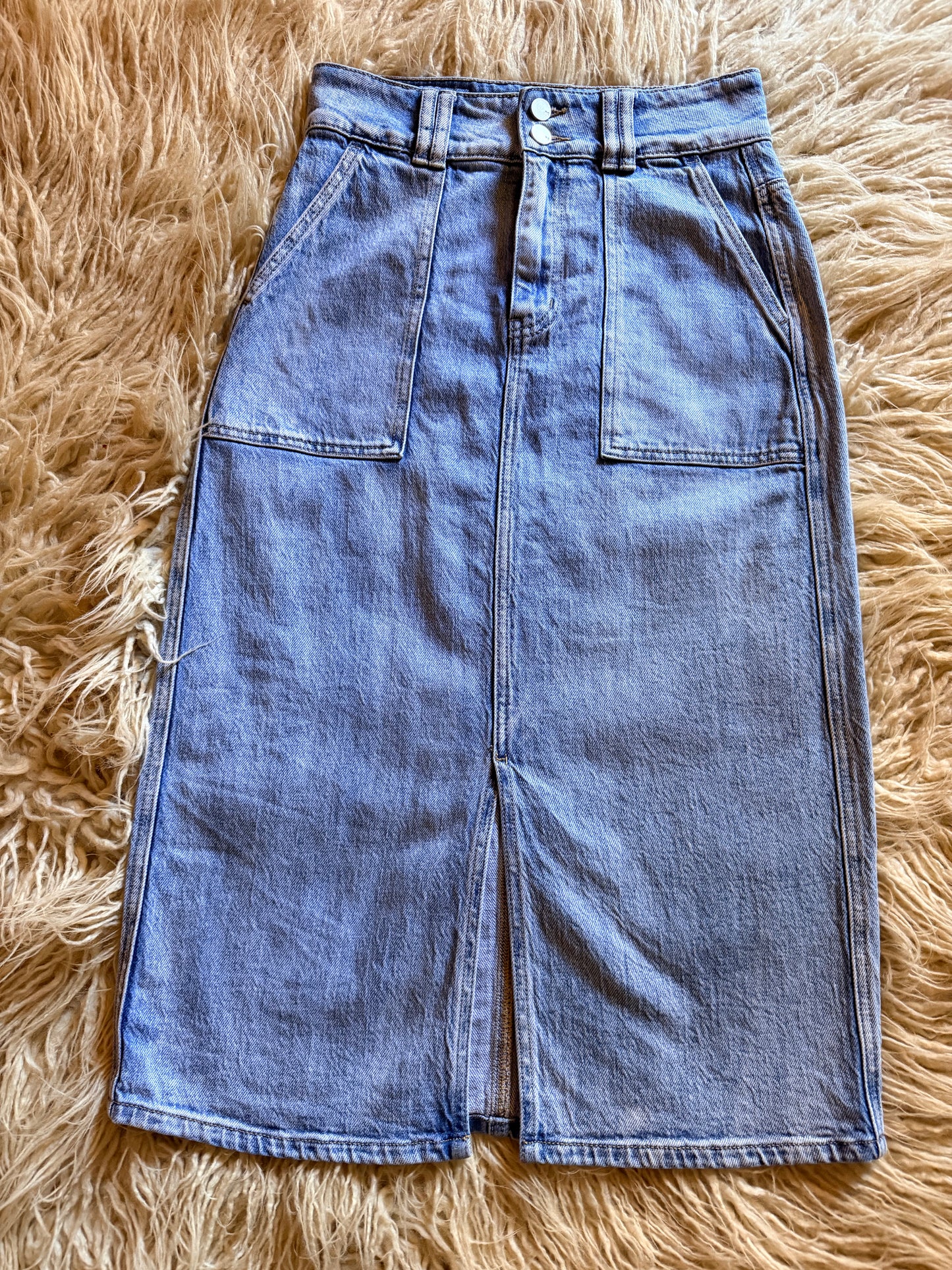 Denim skirt