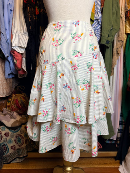 Tiered skirt