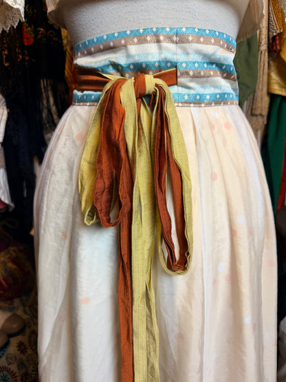 Maxi wrap skirt