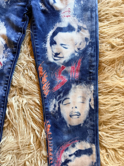 Acid wash Marilyn jeans