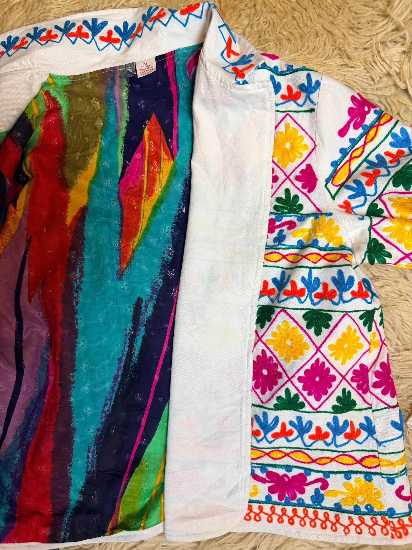Embroidered Indian Jacket