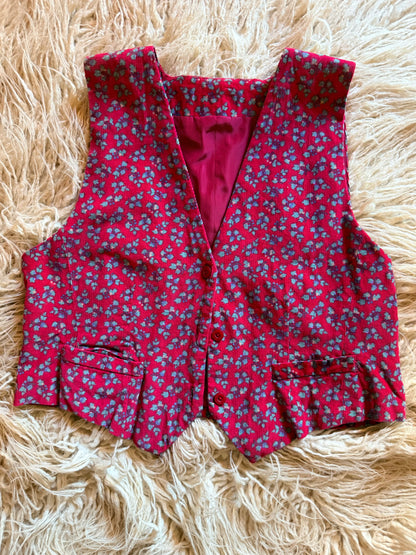 Corduroy vest