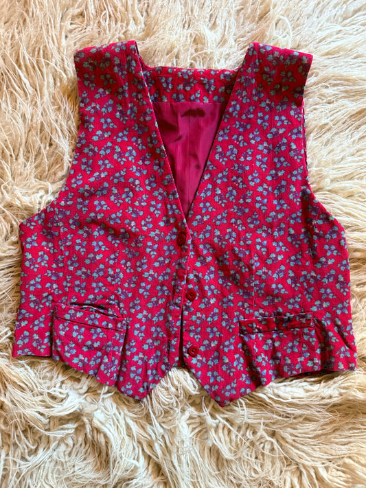 Corduroy vest