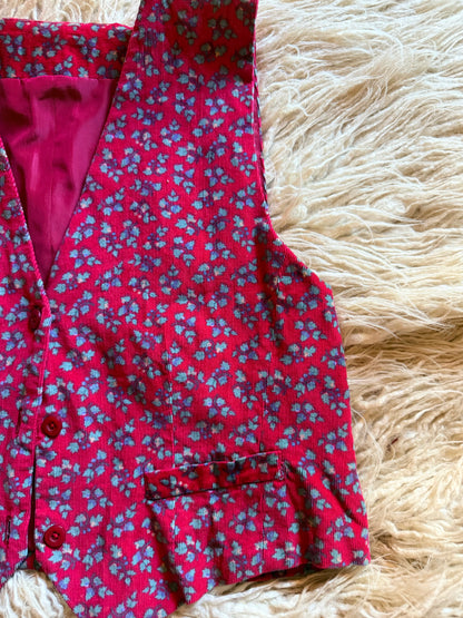 Corduroy vest