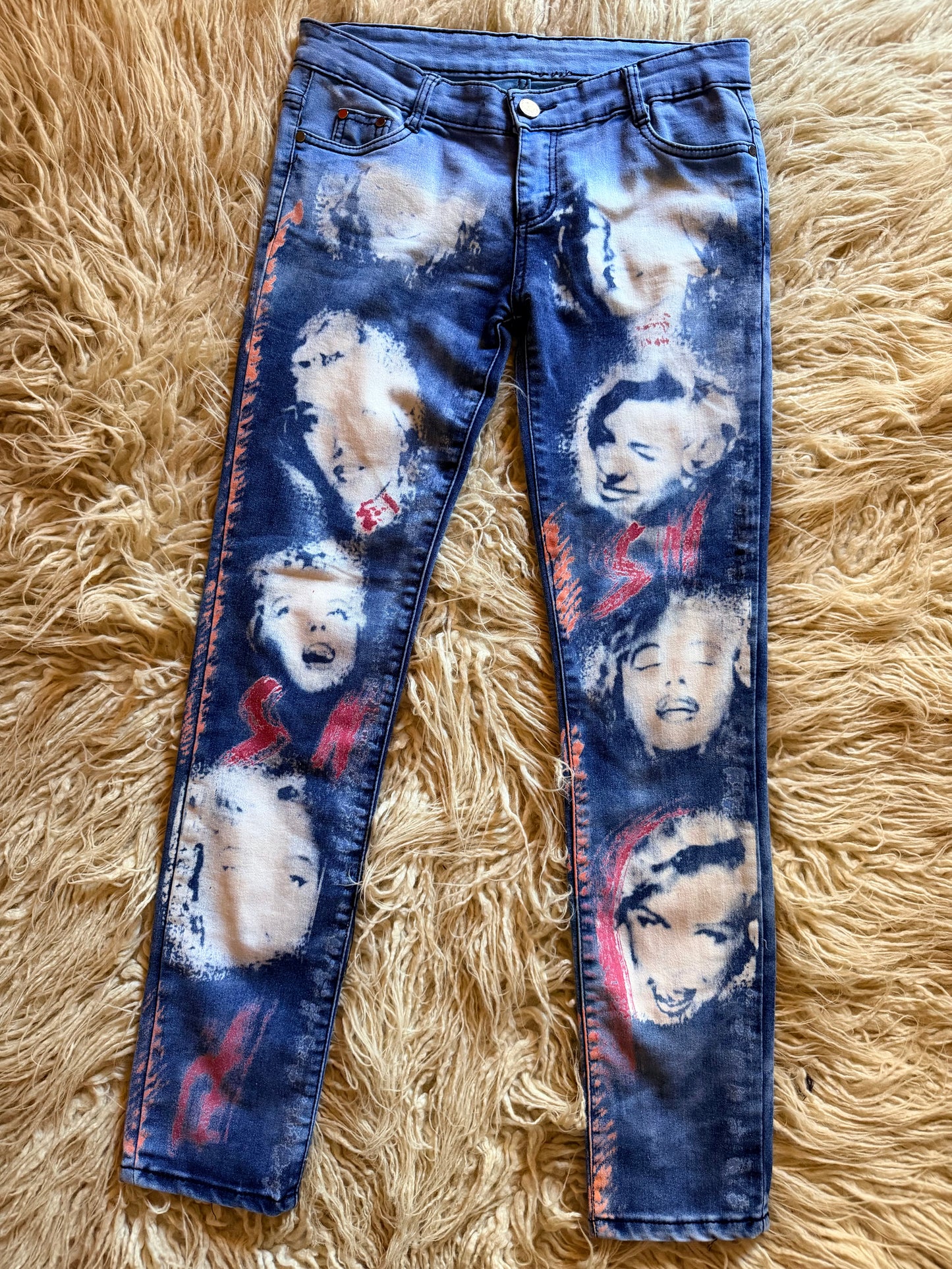 Acid wash Marilyn jeans
