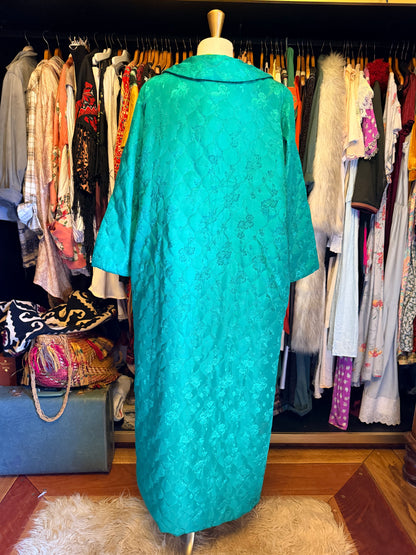 Emerald green gown