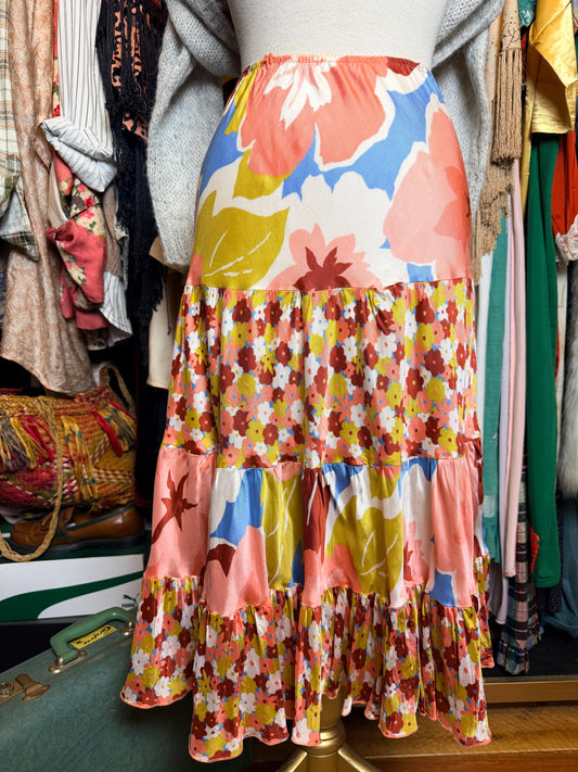 Floral skirt