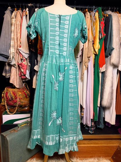 Sage green dress
