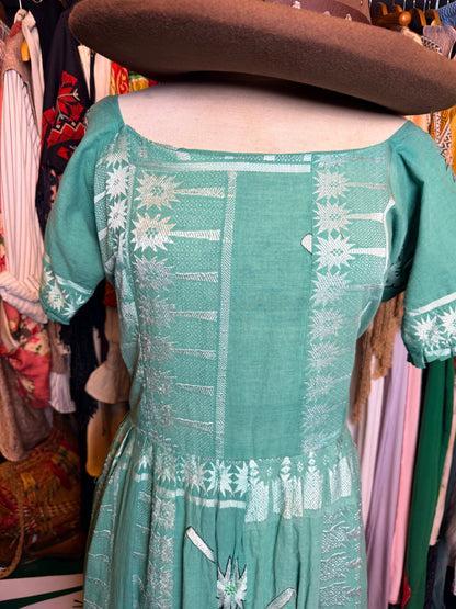 Sage green dress