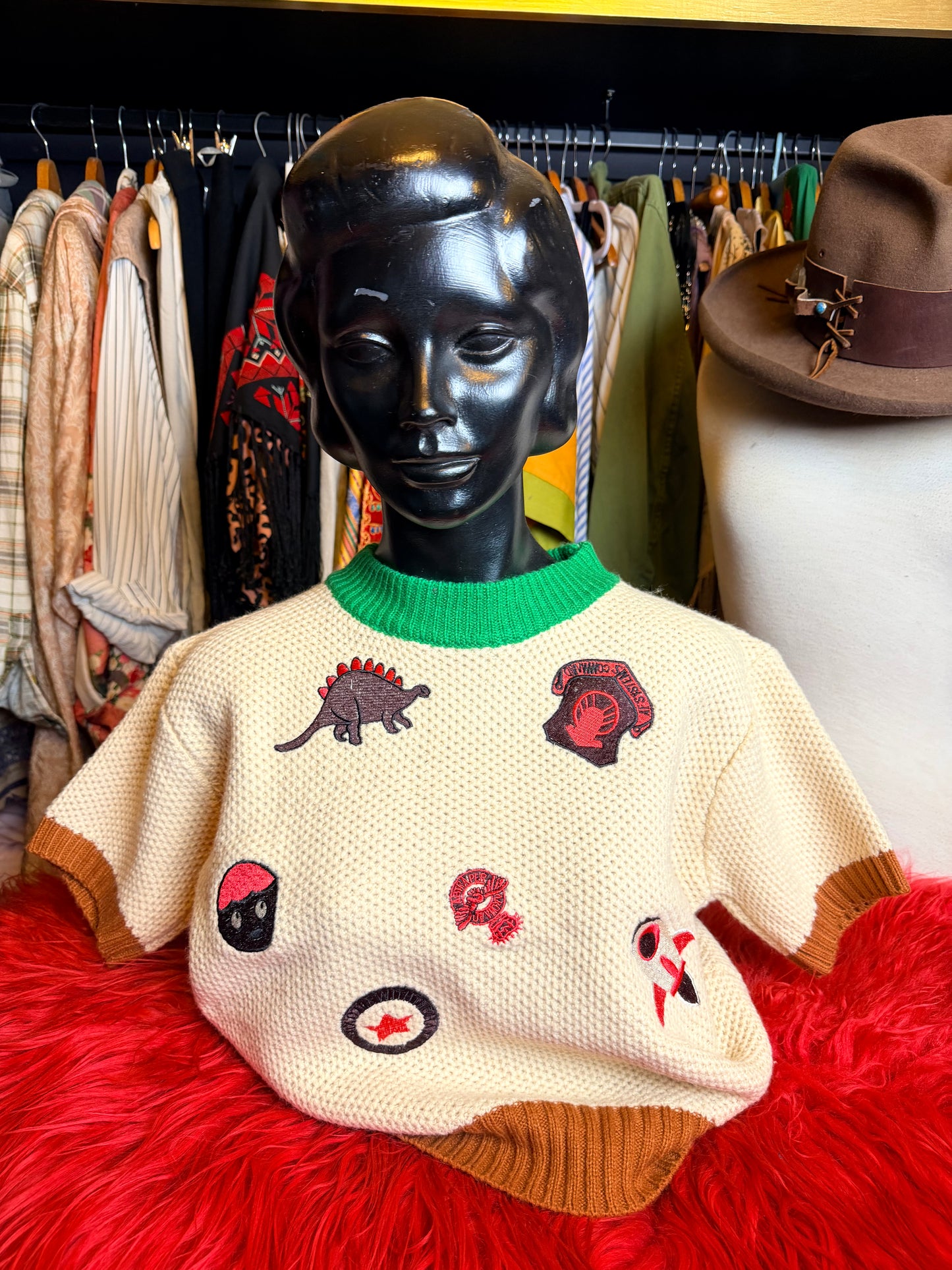 Knit sweater