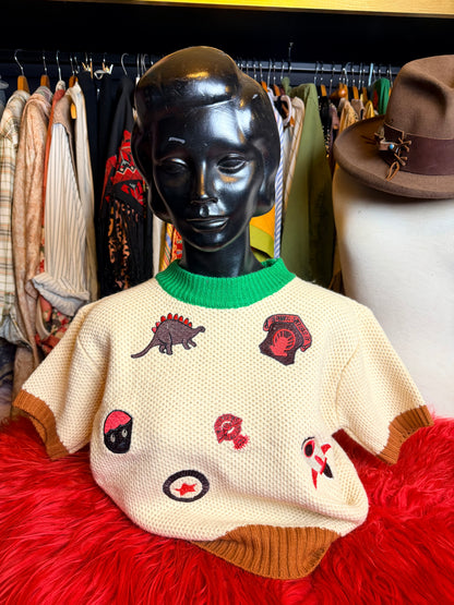 Knit sweater