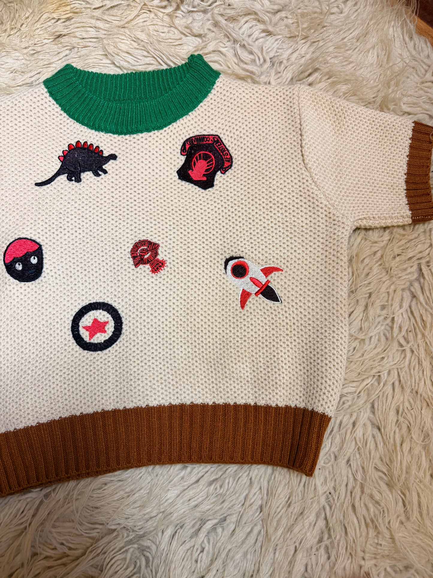 Knit sweater