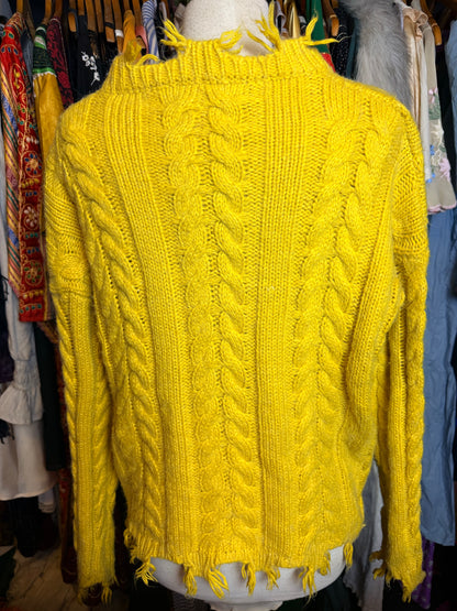 Distressed jumper