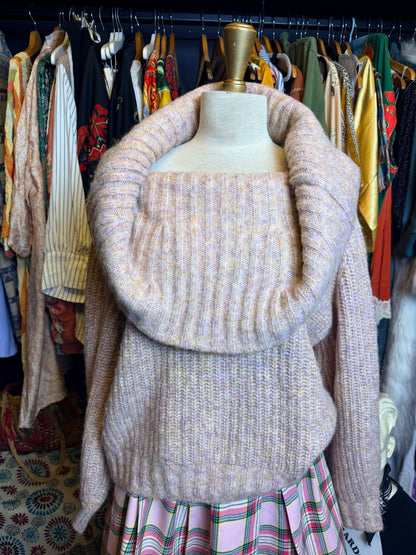 Off shoulder sweater