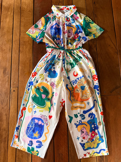 Illustrated  jumpsuit