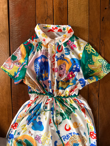 Illustrated  jumpsuit