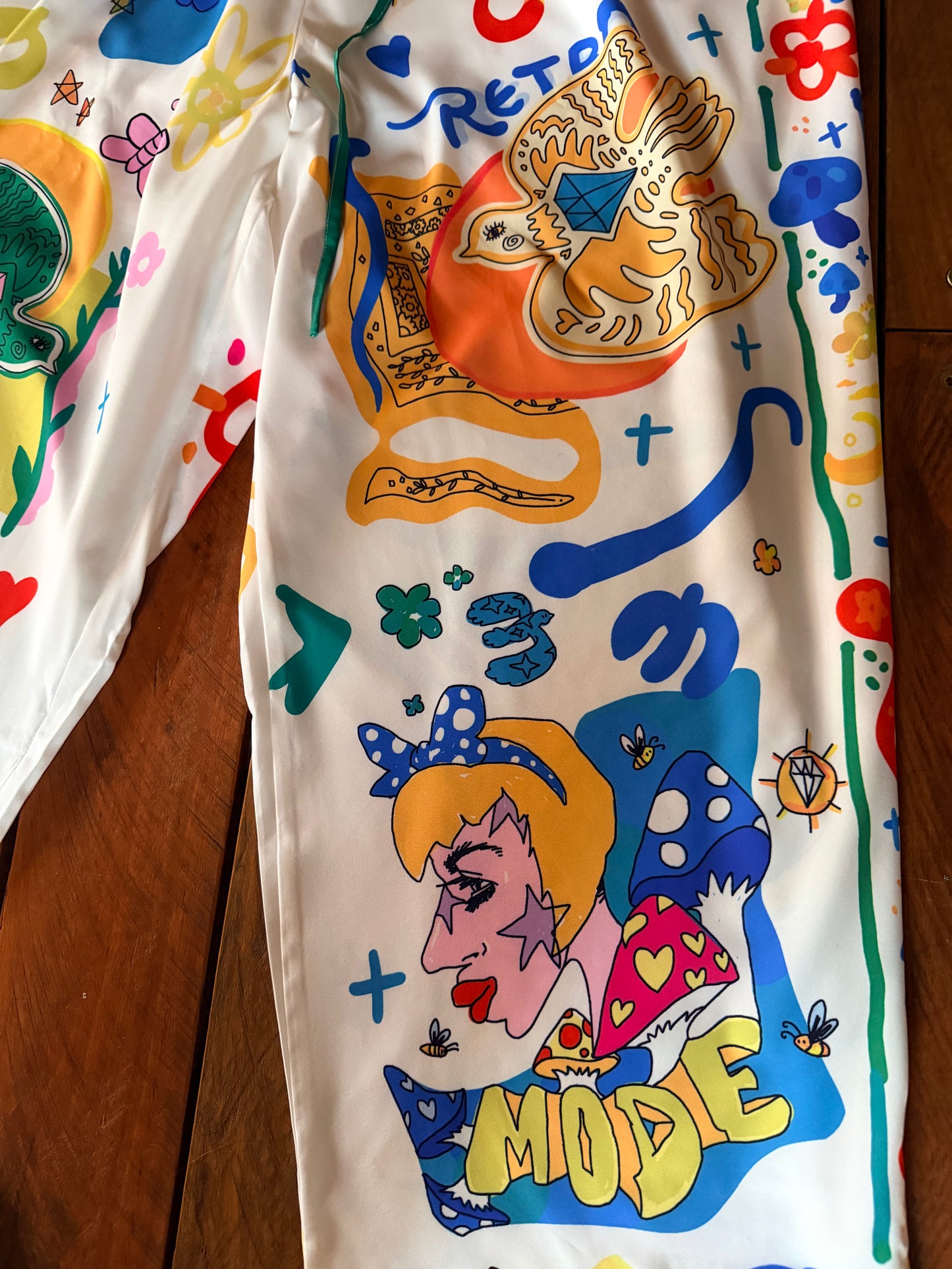 Illustrated  jumpsuit
