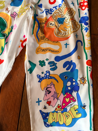 Illustrated  jumpsuit