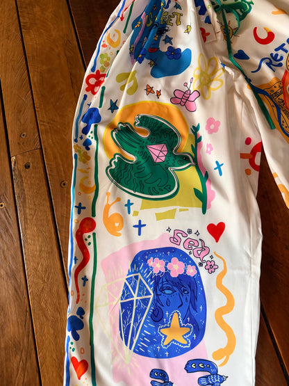 Illustrated  jumpsuit