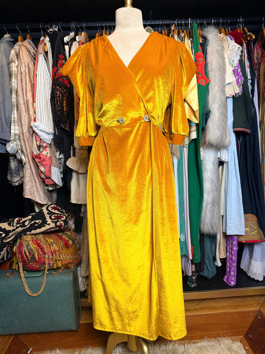 Velveteen dress