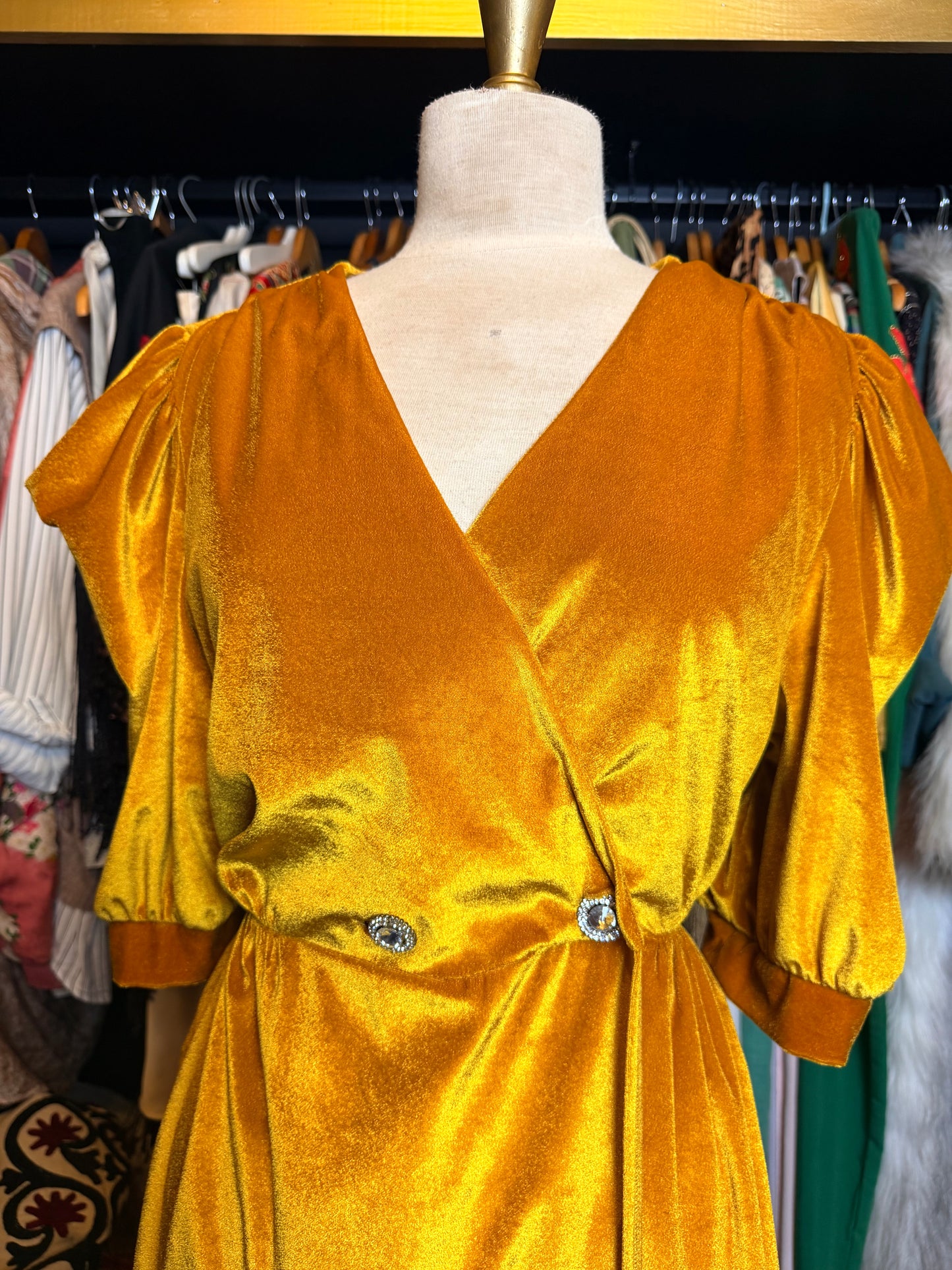 Velveteen dress