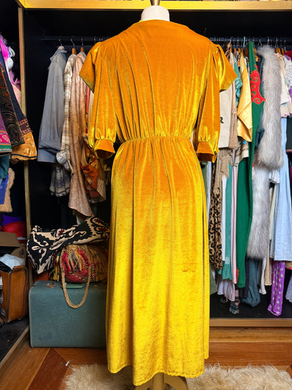 Velveteen dress