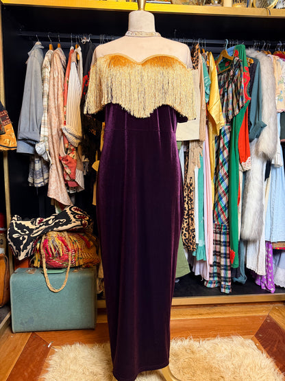 Velveteen dress