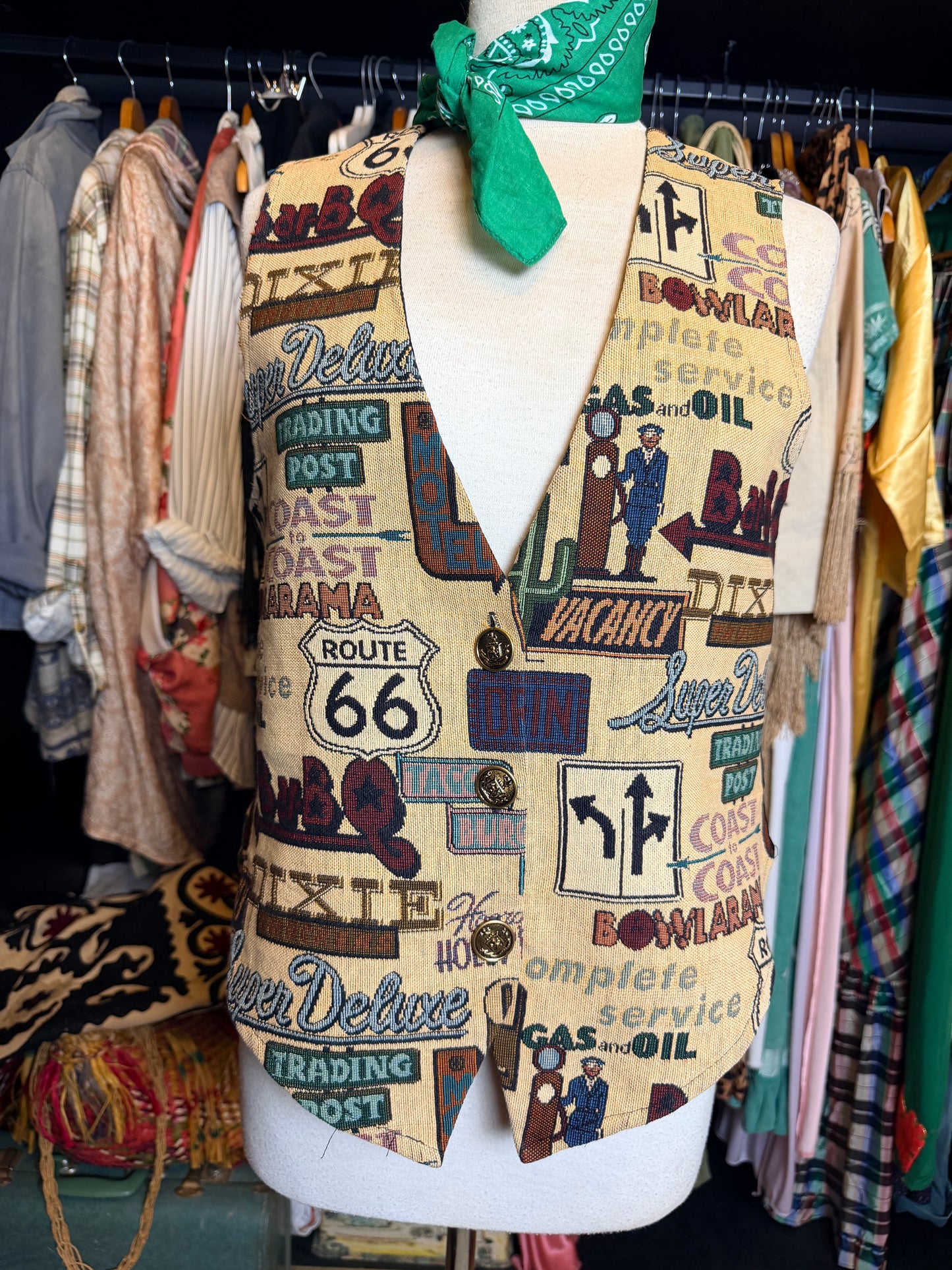 Tapestry waistcoat