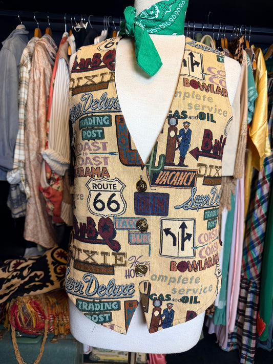 Tapestry waistcoat
