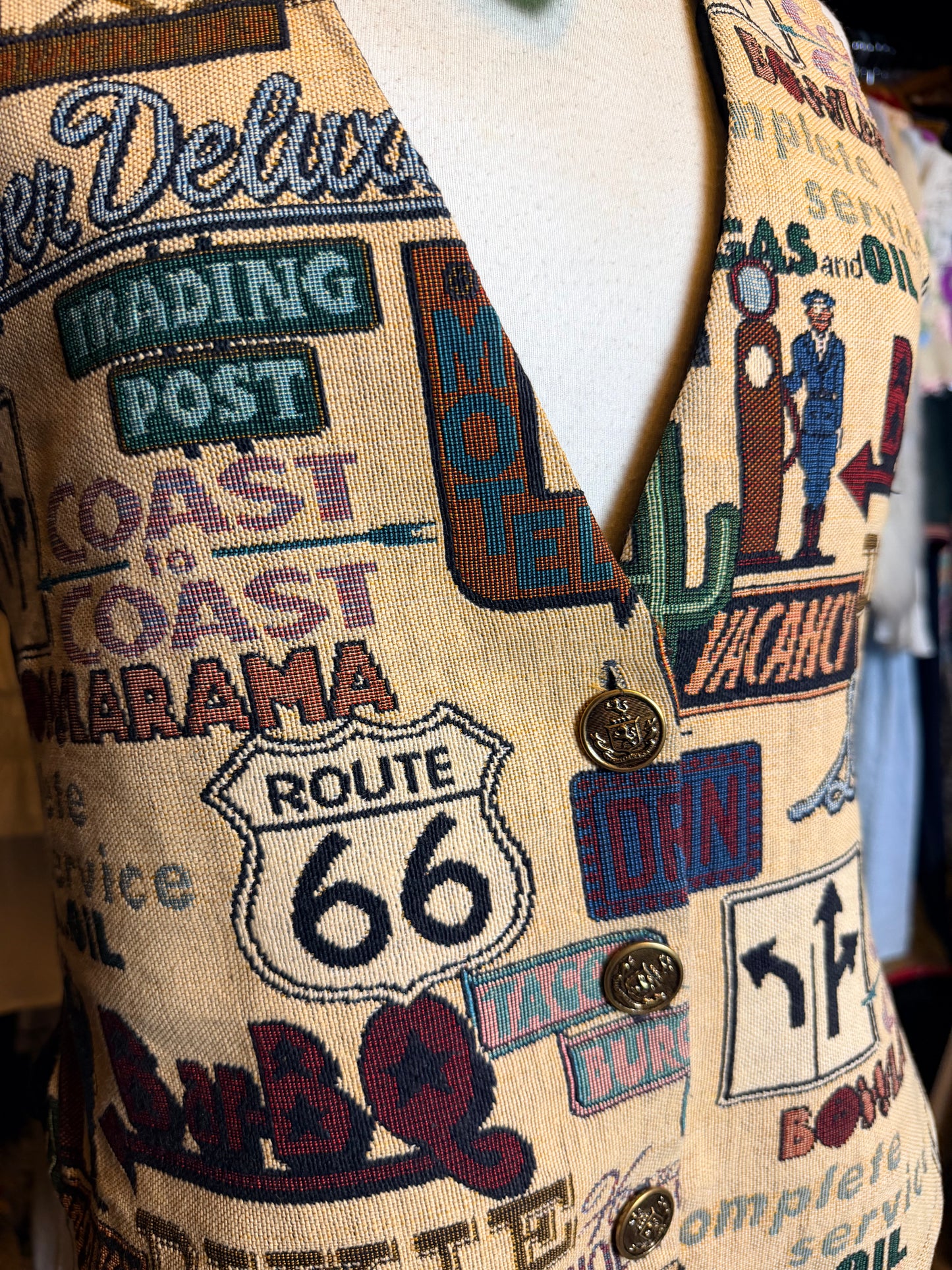 Tapestry waistcoat