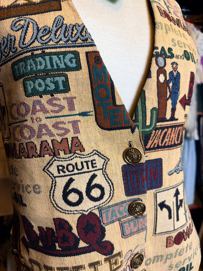 Tapestry waistcoat