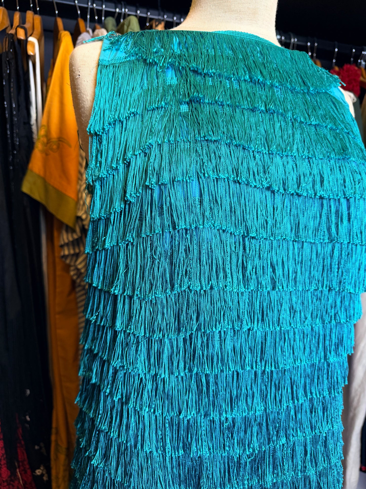 Fringed dress