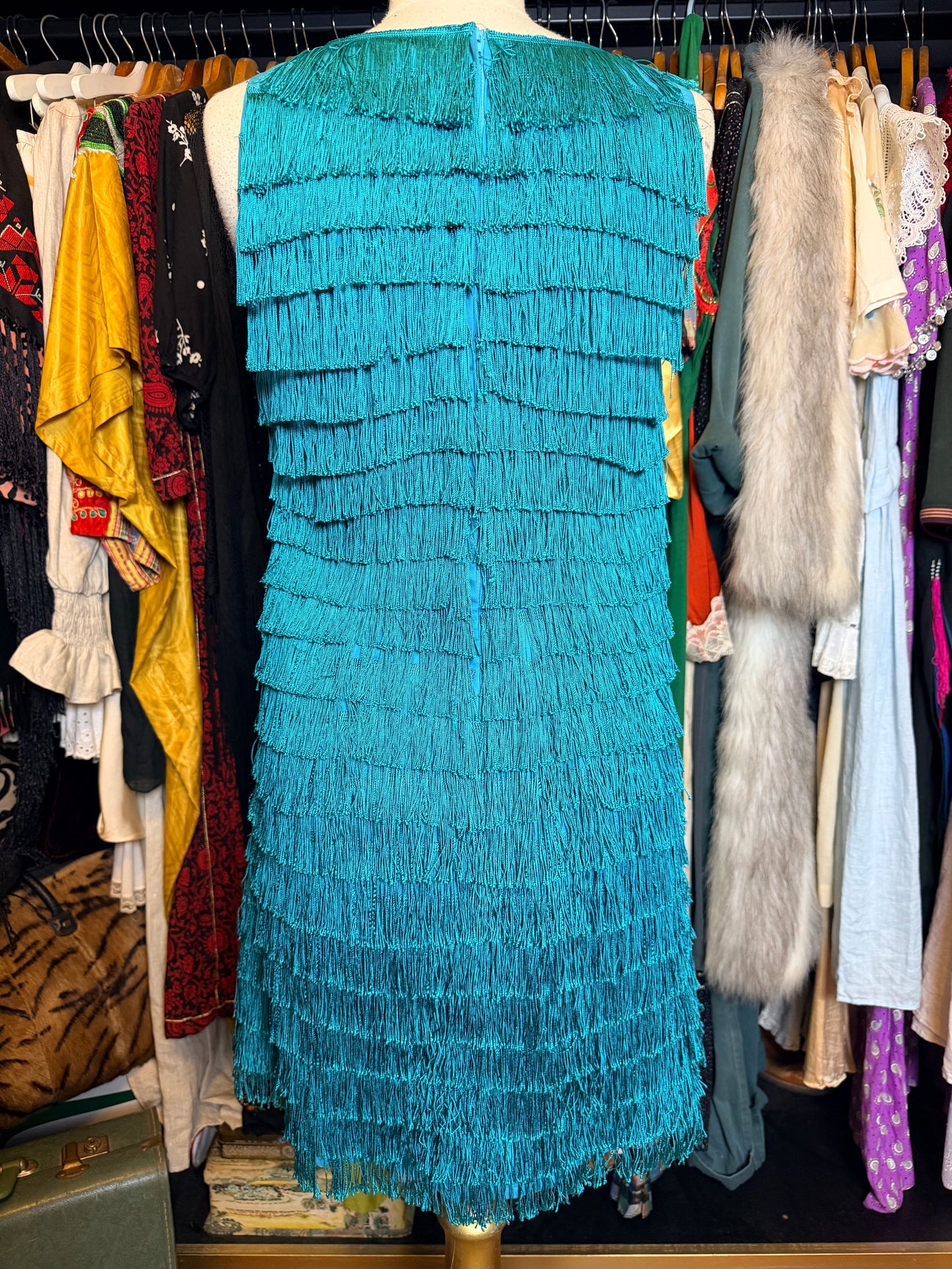 Fringed dress